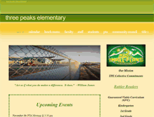 Tablet Screenshot of 3peaks.ironk12.org